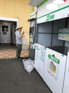 休み明けの作業